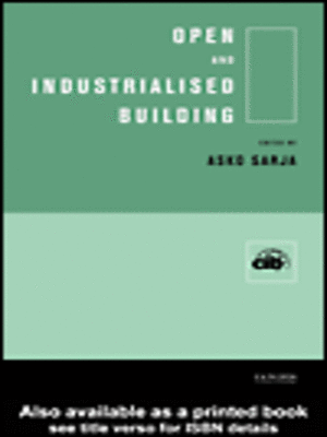 cover image of Open and Industrialised Building